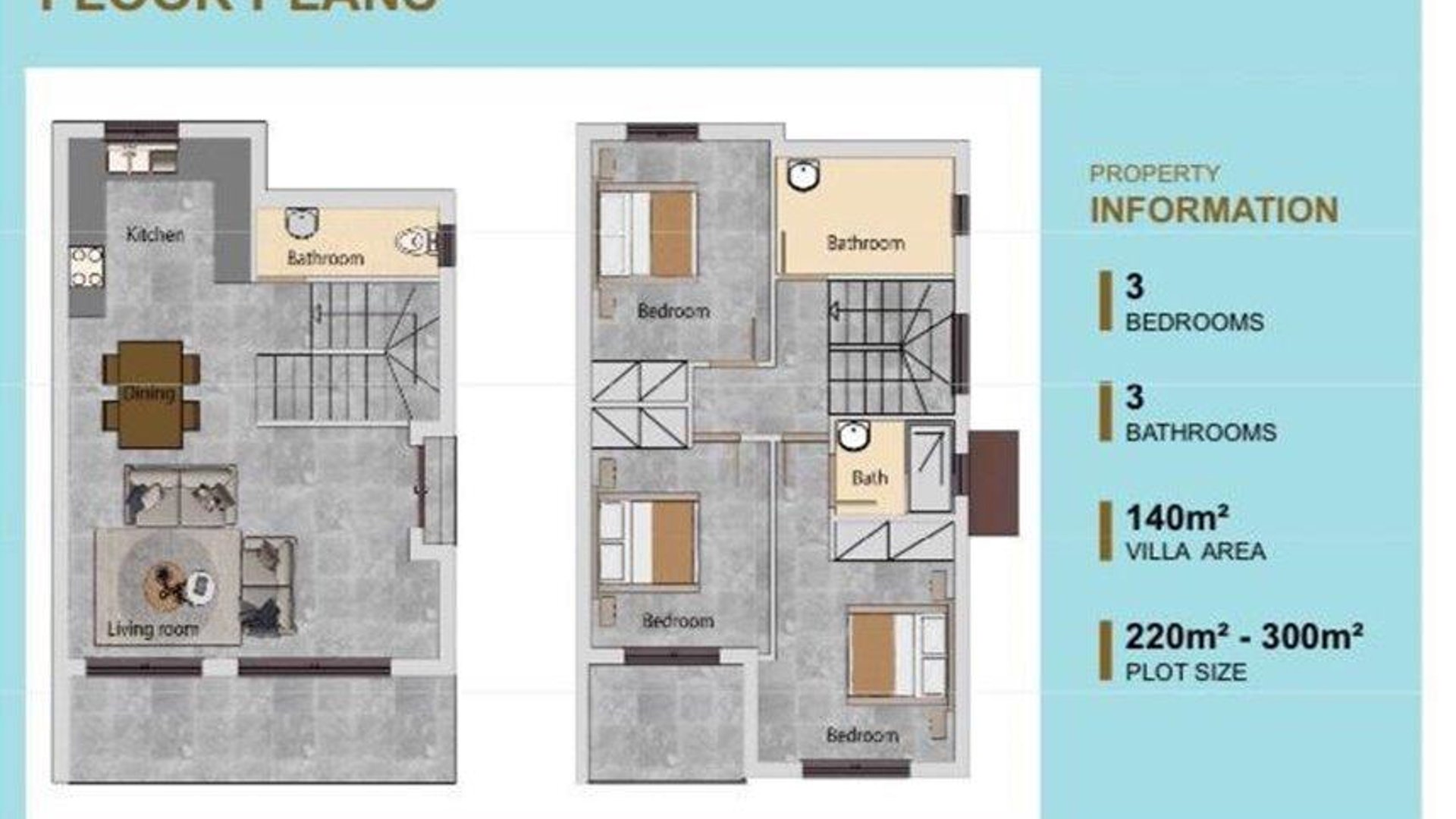 3 chambres Villa à Chloraka, Paphos, Chypre No. 28369