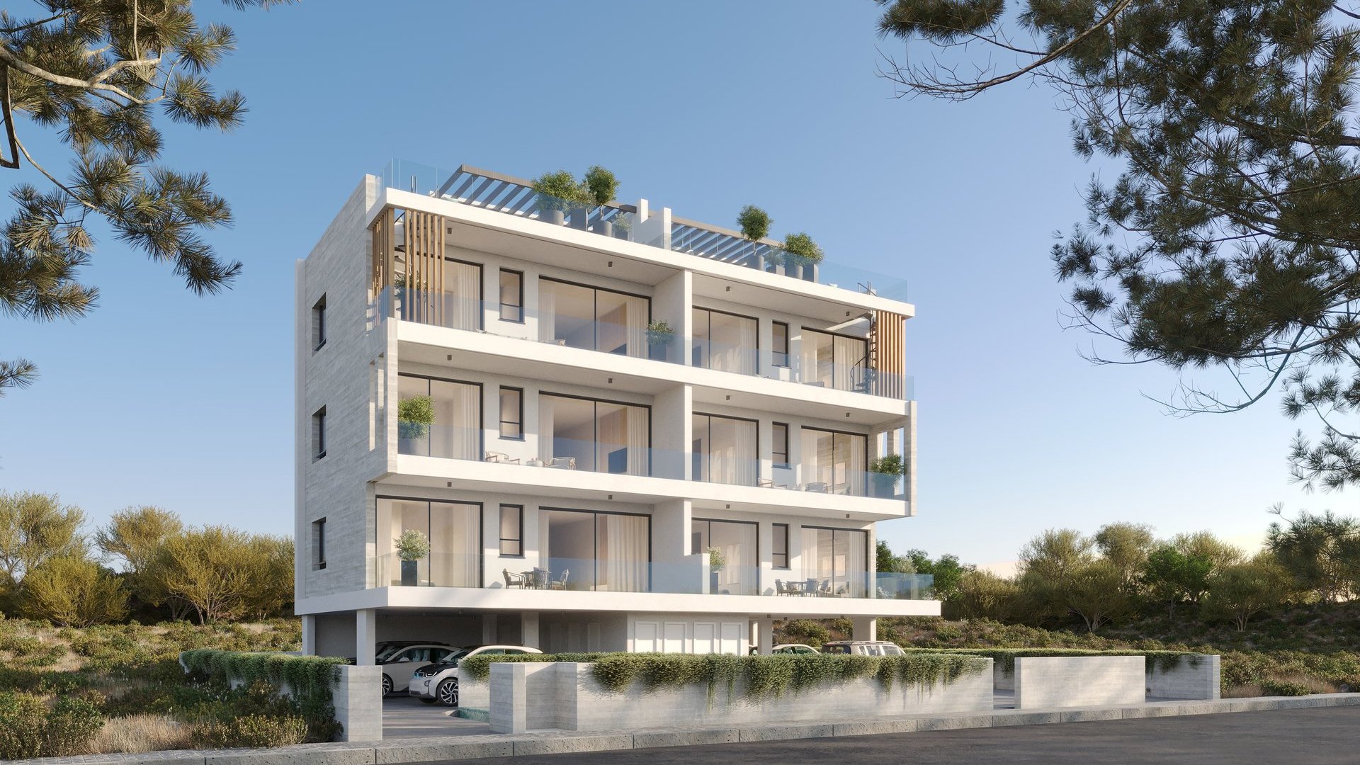 2 dormitorios Ático en Paphos, Chipre No. 27070