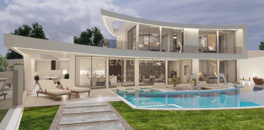 4 chambres Villa à Monagroulli, Limassol, No. 53965