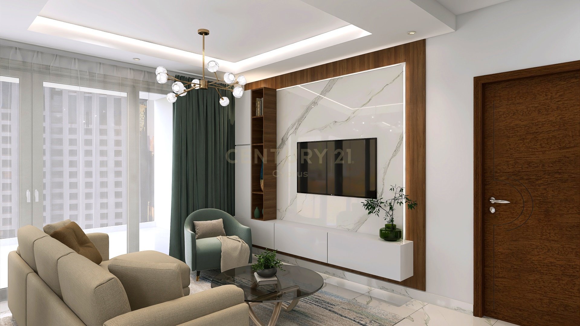2 bedrooms Apartment in Larnaca, Larnaka, Cyprus No. 54371