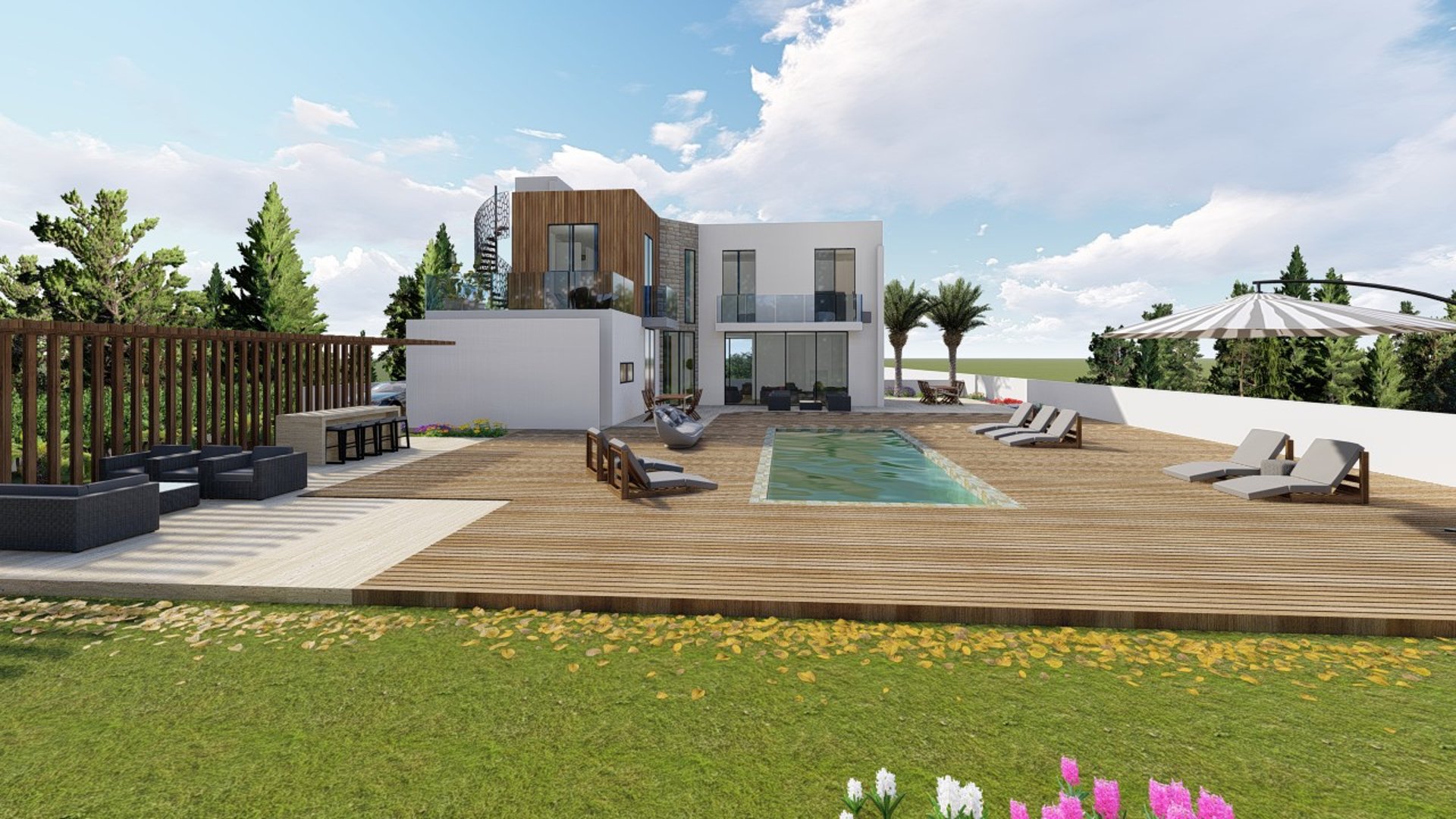 4 bedrooms Villa in Pegeia, Paphos, Cyprus No. 25921