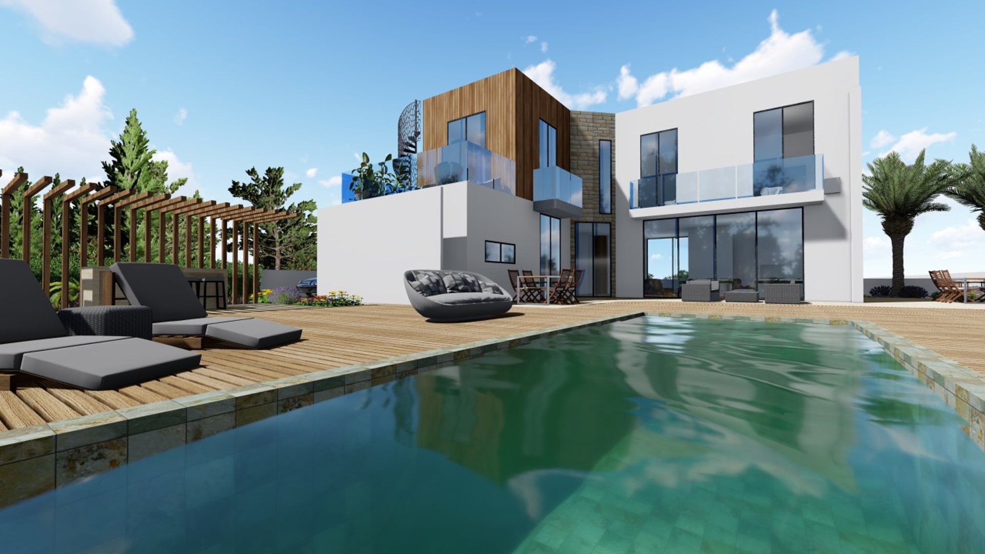 4 bedrooms Villa in Pegeia, Paphos, Cyprus No. 25921