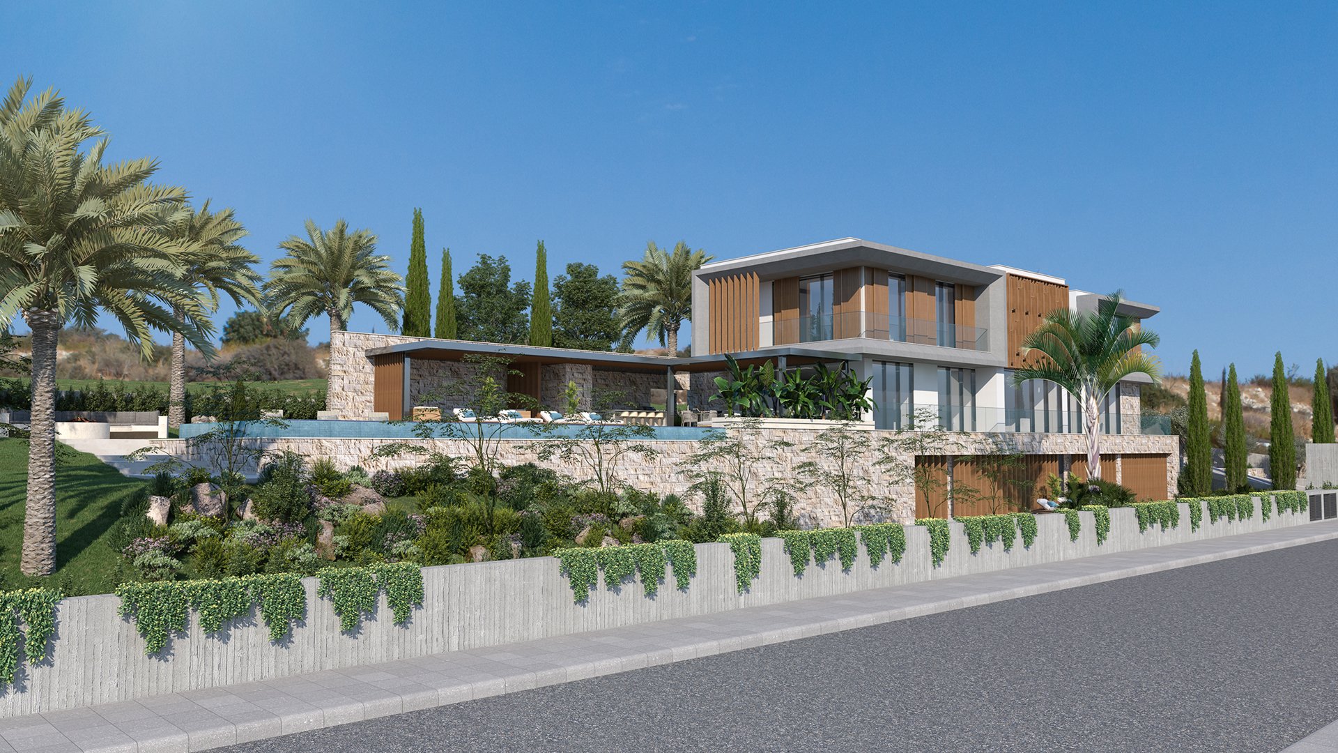 4 chambres Villa à Mouttagiaka, Limassol, Chypre No. 26206