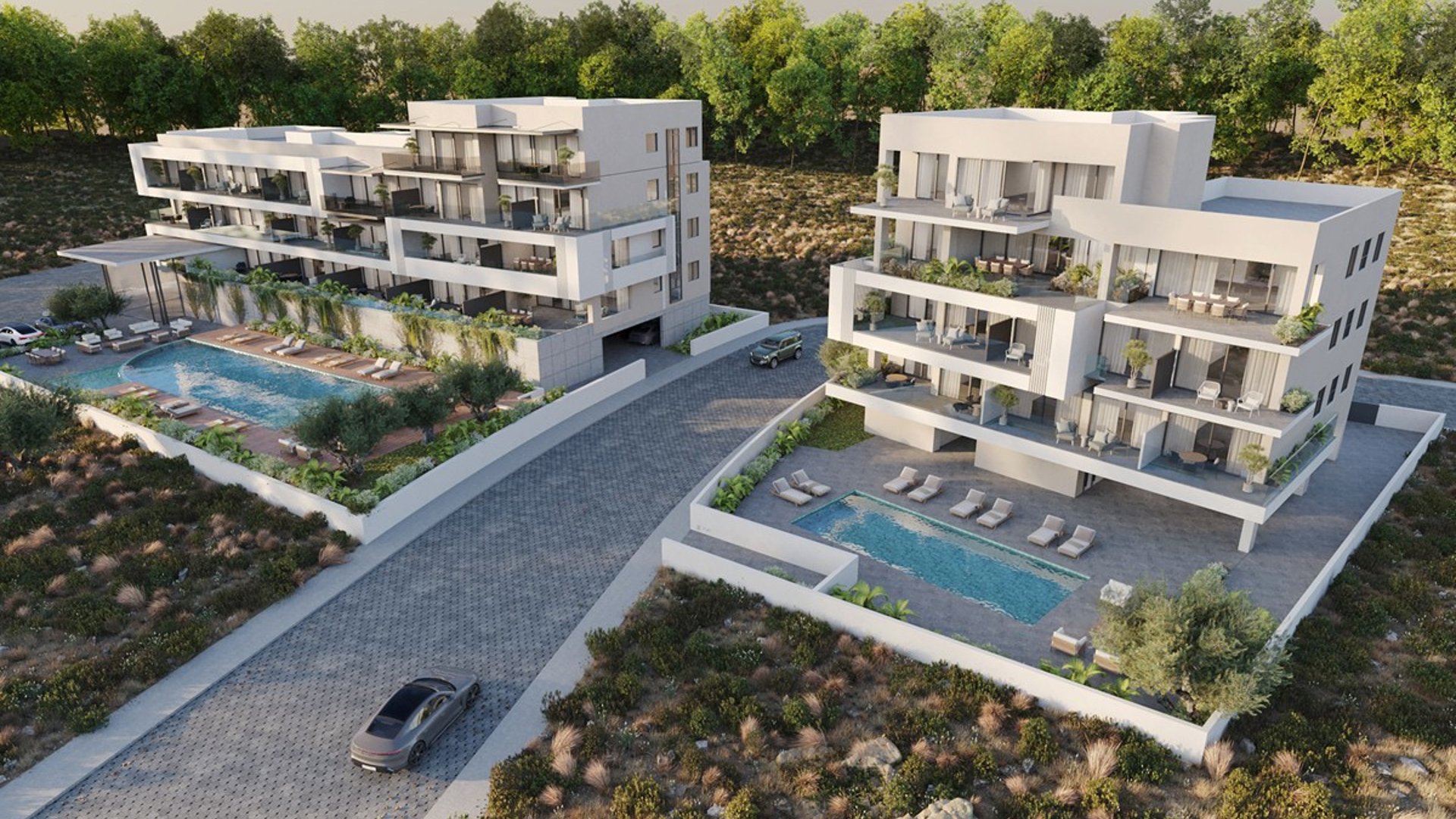 2 bedrooms Penthouse in Paphos, Cyprus No. 27108