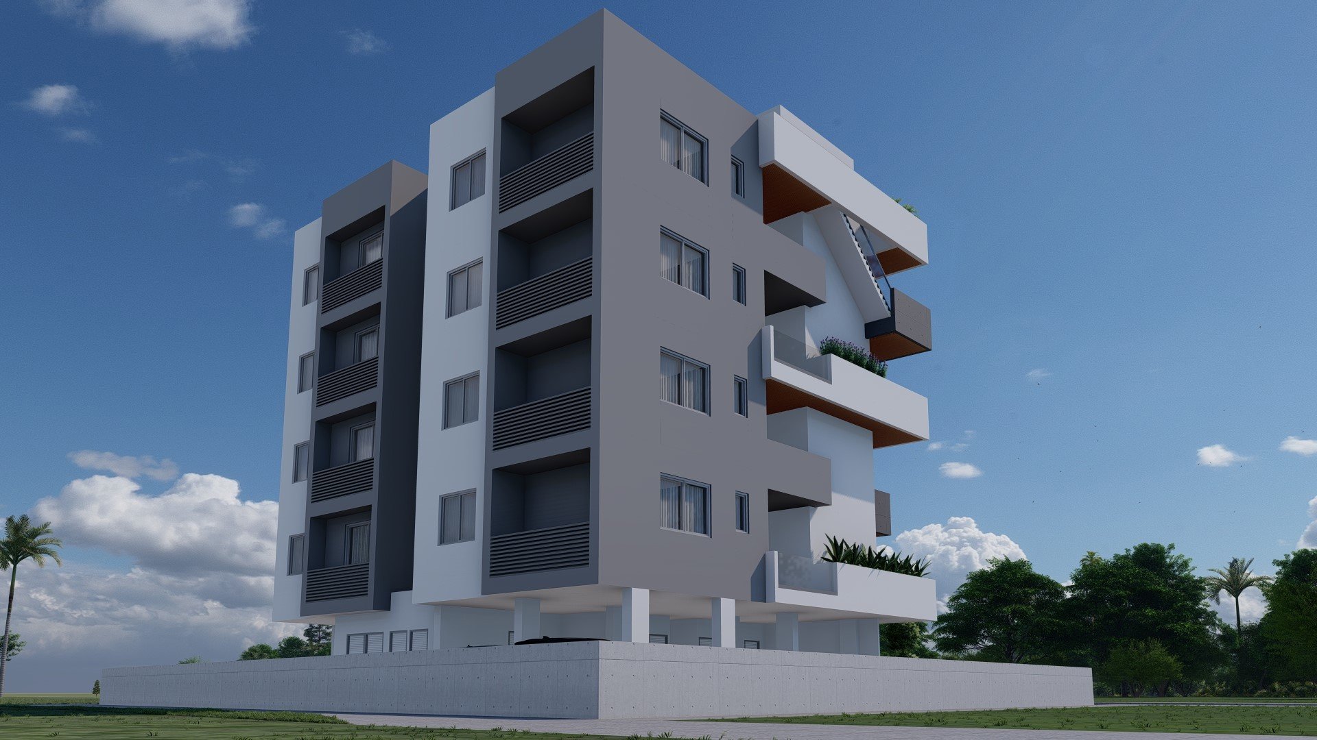 2 chambres Appartement à Larnaca, Larnaka, Chypre No. 31772