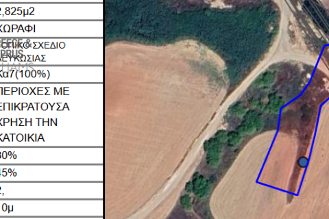 2825m2 Land in Strovolos, Nicosia,  No. 39861