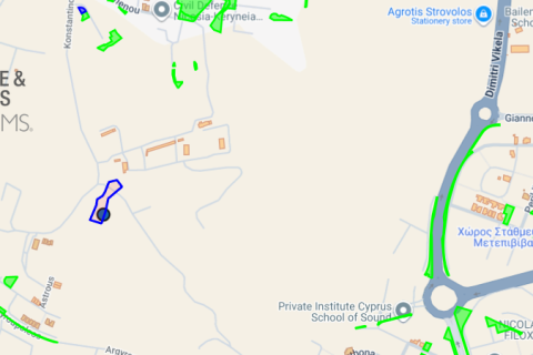 2825m2 Land in Strovolos, Nicosia,  No. 39861 2