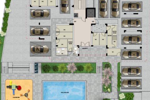 3 chambres Appartement à Potamos tis Germasogeias, Germasogeia, Limassol, Chypre No. 28755