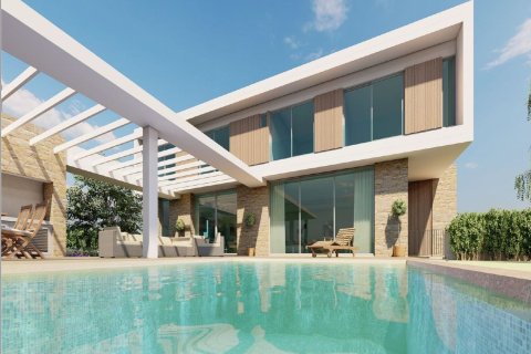 Вилла с 4 спальнями в Ороклини, Ларнака, № 45093