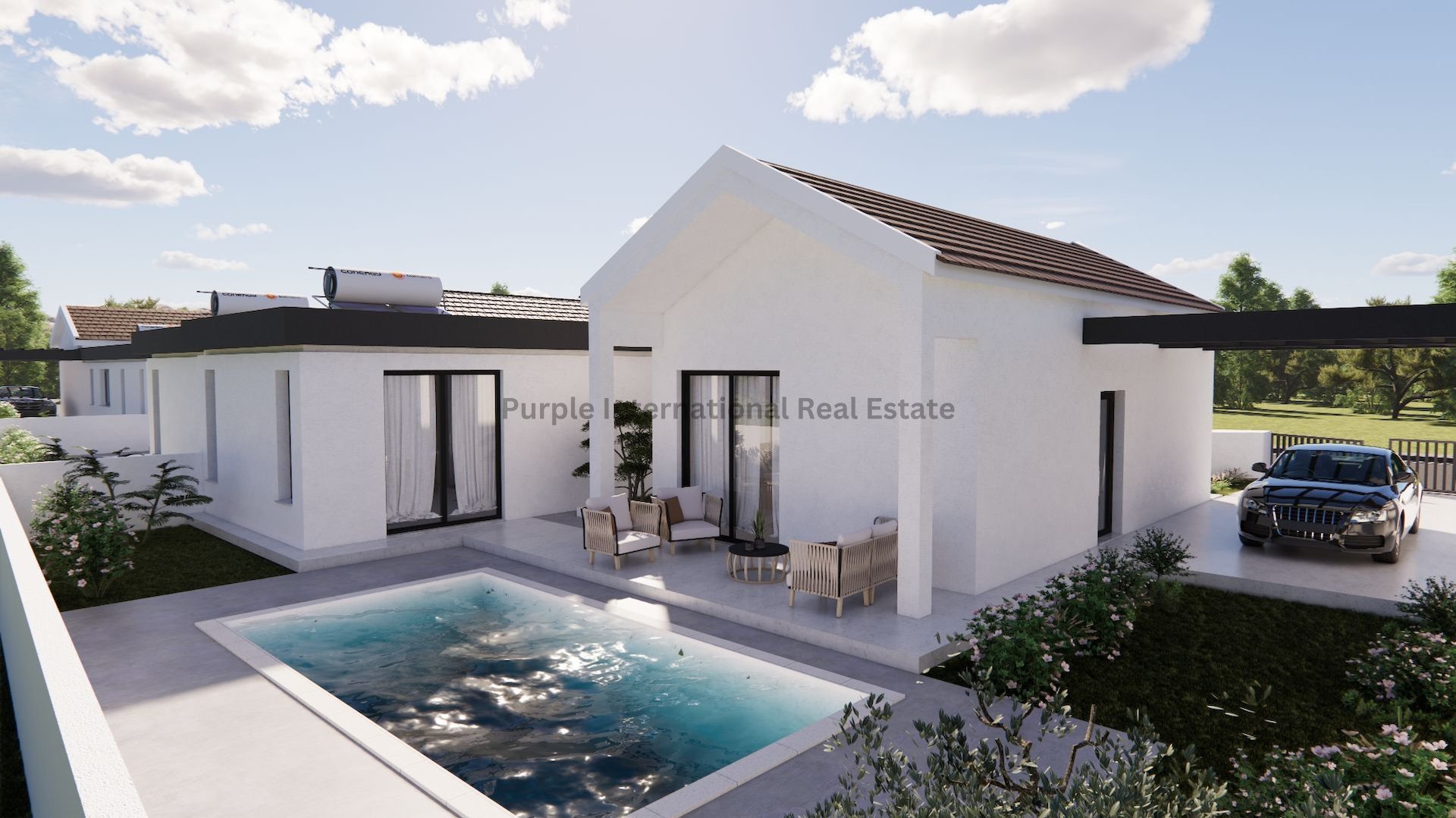 3 chambres Bungalow à Kiti, Larnaka, Chypre No. 37596