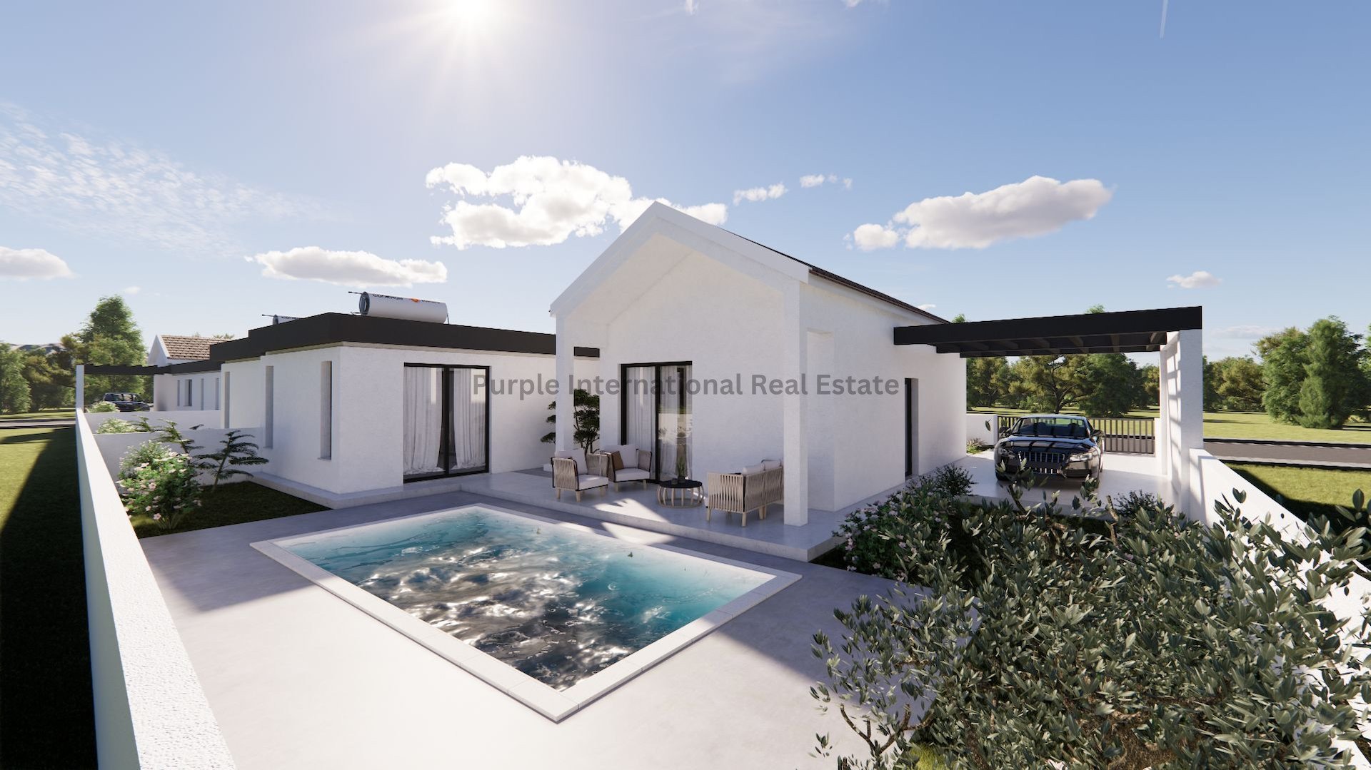 3 chambres Bungalow à Kiti, Larnaka, Chypre No. 37596