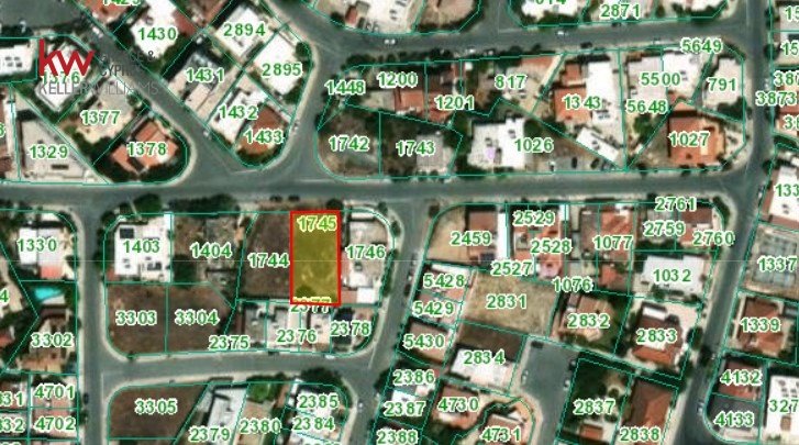 554m2 Terreno en Strovolos, Nicosia, Chipre No. 40317