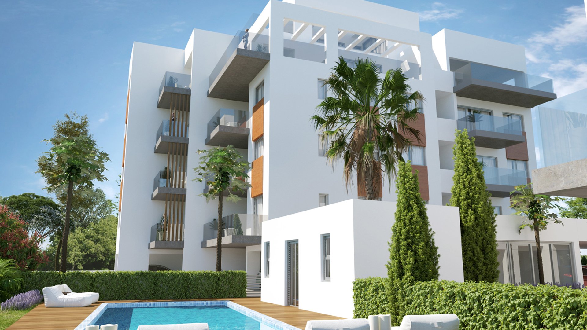 1 chambre Appartement à Agios Athanasios, Limassol, Chypre No. 27128