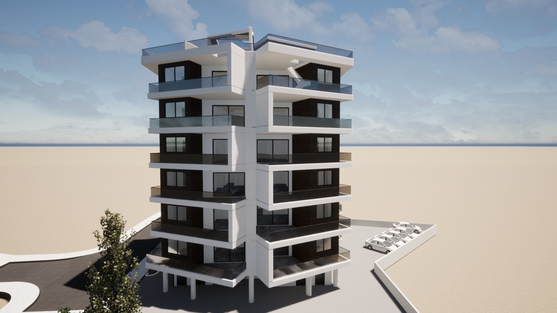 2 dormitorios Ático en Larnaca, Larnaka, Chipre No. 26553