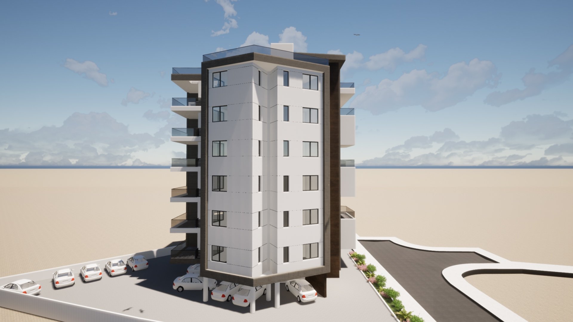 2 dormitorios Ático en Larnaca, Larnaka, Chipre No. 26553