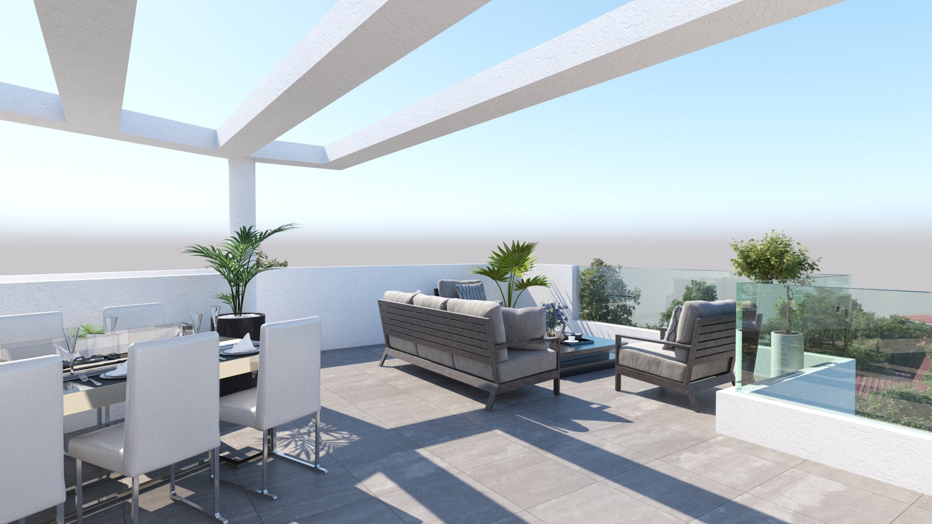 3 chambres Penthouse à Larnaca, Larnaka, Chypre No. 26555