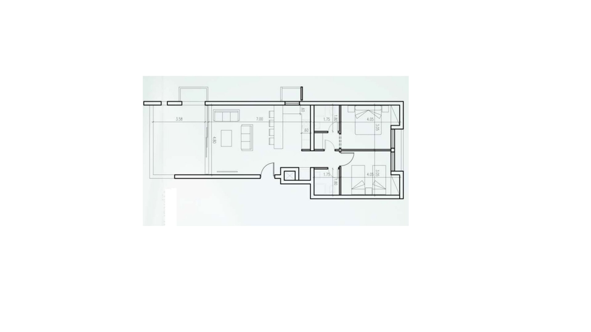 2 chambres Appartement à Larnaca, Larnaka, Chypre No. 26557