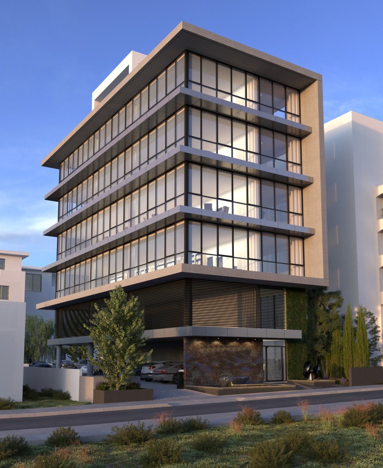 1934m2 Propriété commerciale à Germasogeia, Limassol, Chypre No. 55098