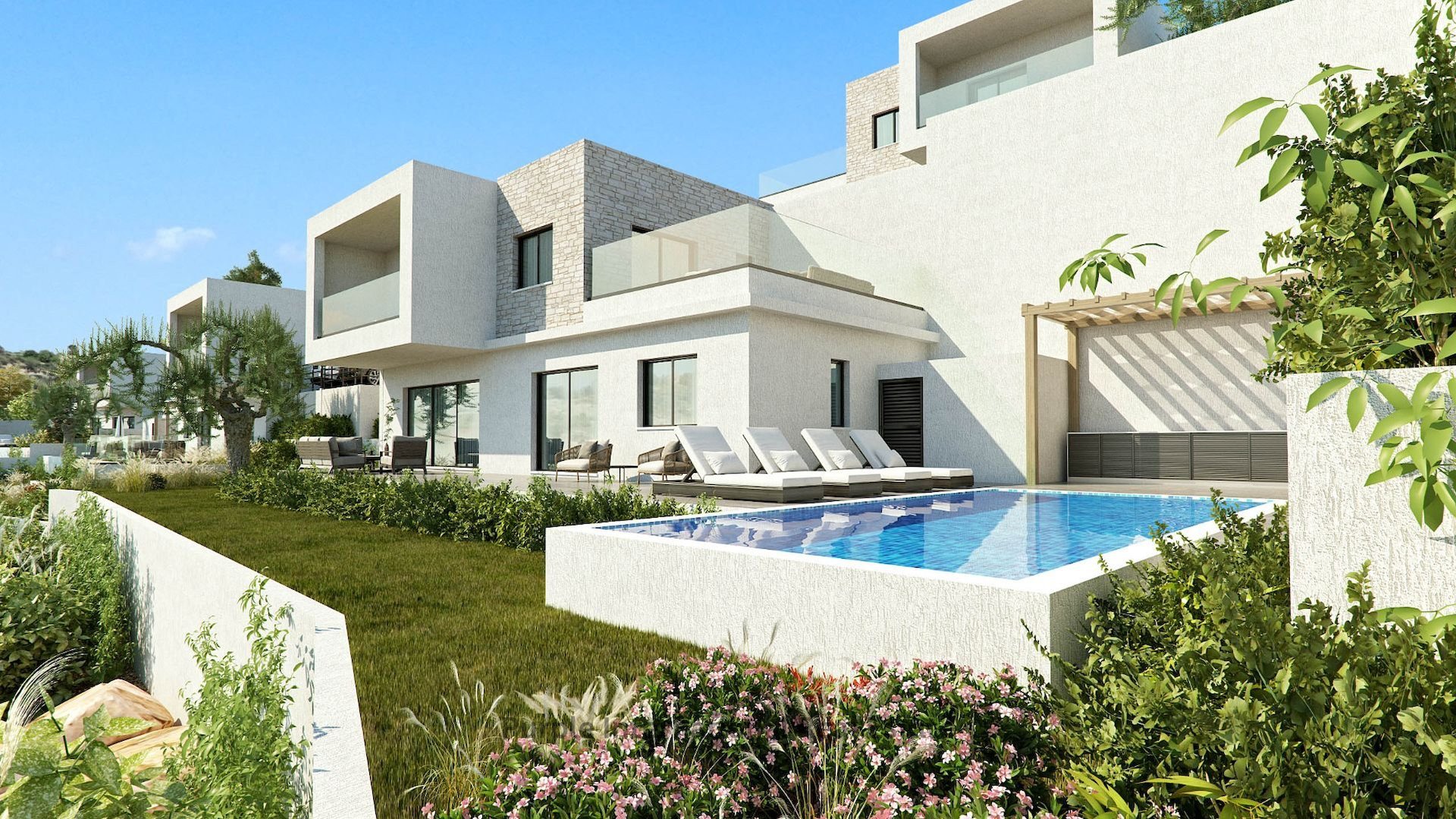 3 dormitorios Villa en Tsada, Paphos, Chipre No. 37419