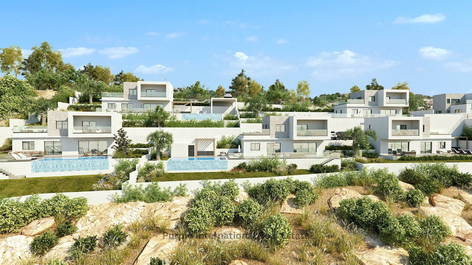 3 dormitorios Villa en Tsada, Paphos, Chipre No. 37419