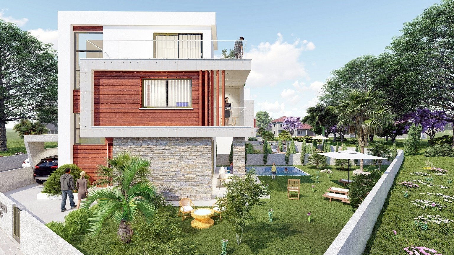 4 bedrooms Villa in Agios Tychonas, Limassol, Cyprus No. 6613