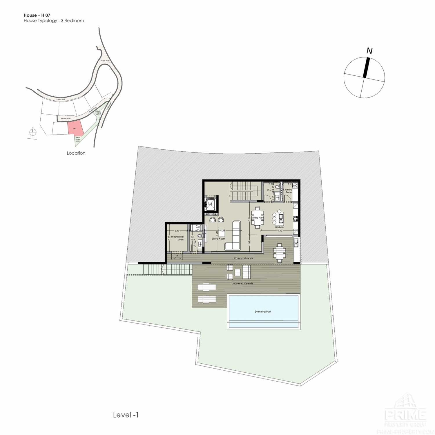 3 dormitorios Villa en Agios Tychonas, Limassol, Chipre No. 27094