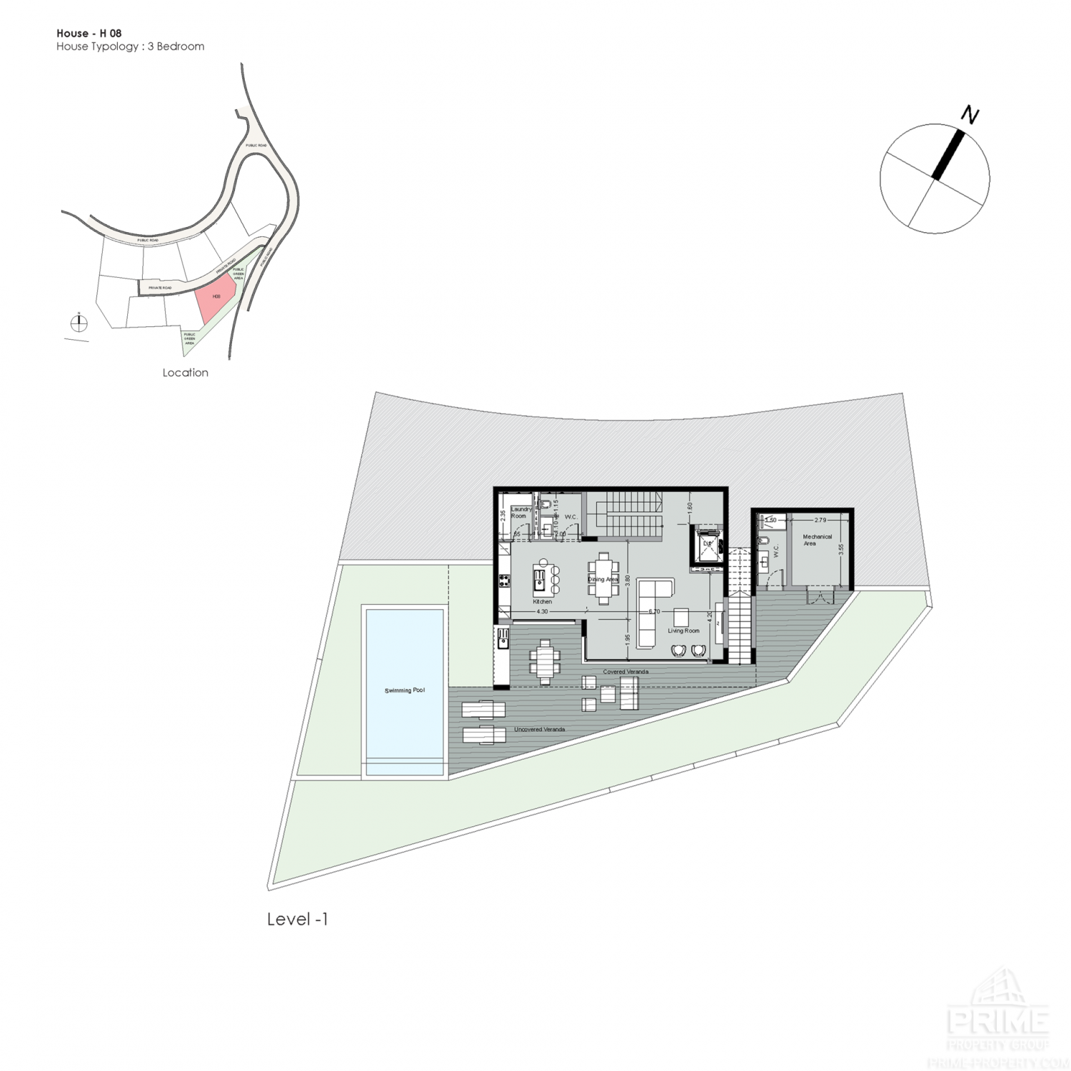 3 dormitorios Villa en Agios Tychonas, Limassol, Chipre No. 27095