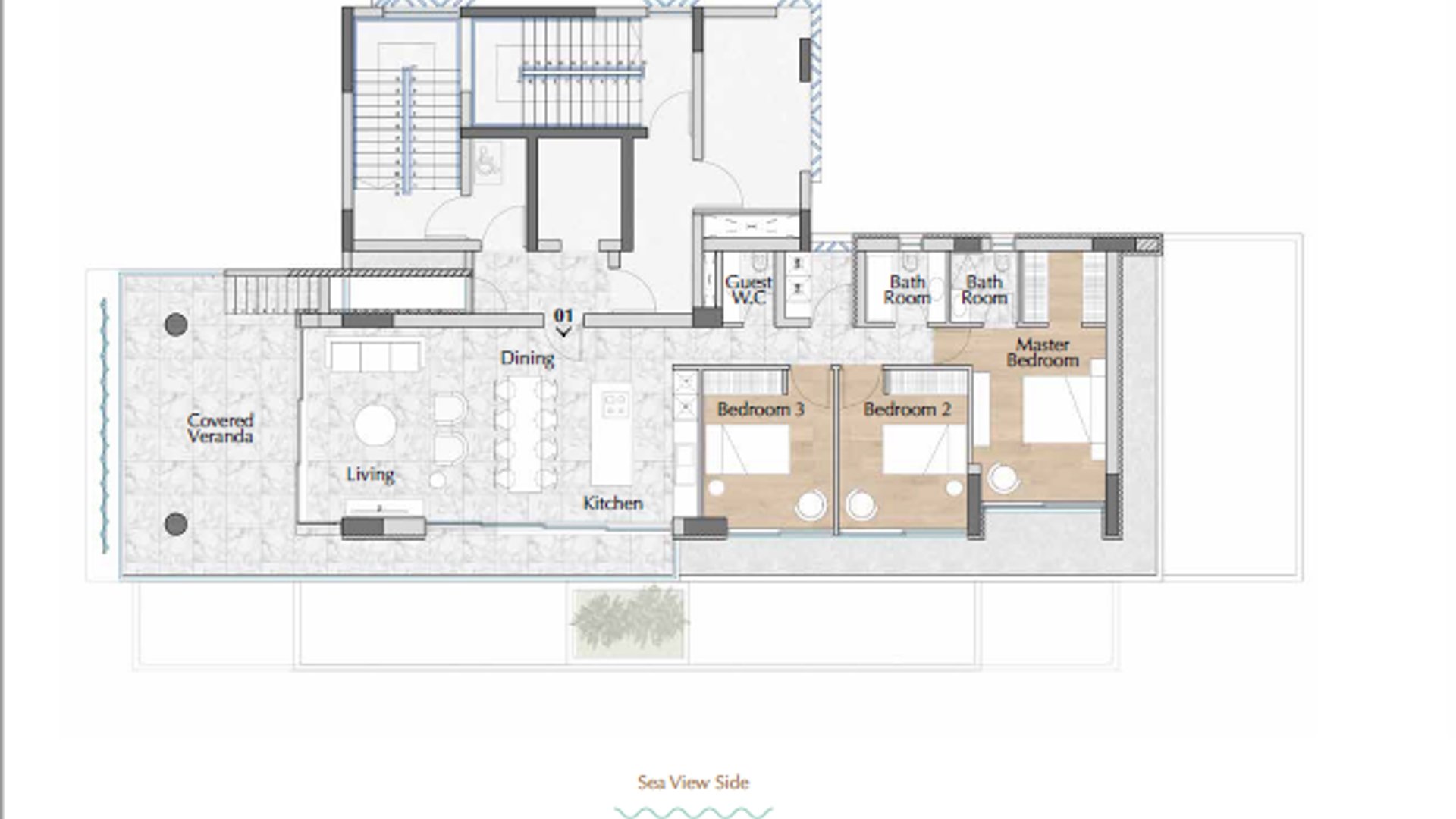 2 chambres Appartement à Mouttagiaka, Limassol, Chypre No. 26621