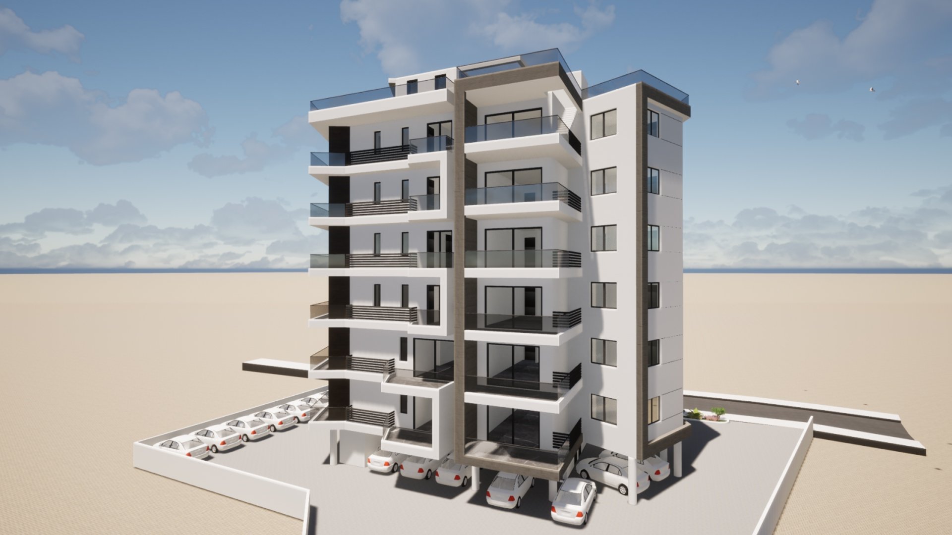 2 chambres Appartement à Larnaca, Larnaka, Chypre No. 26551