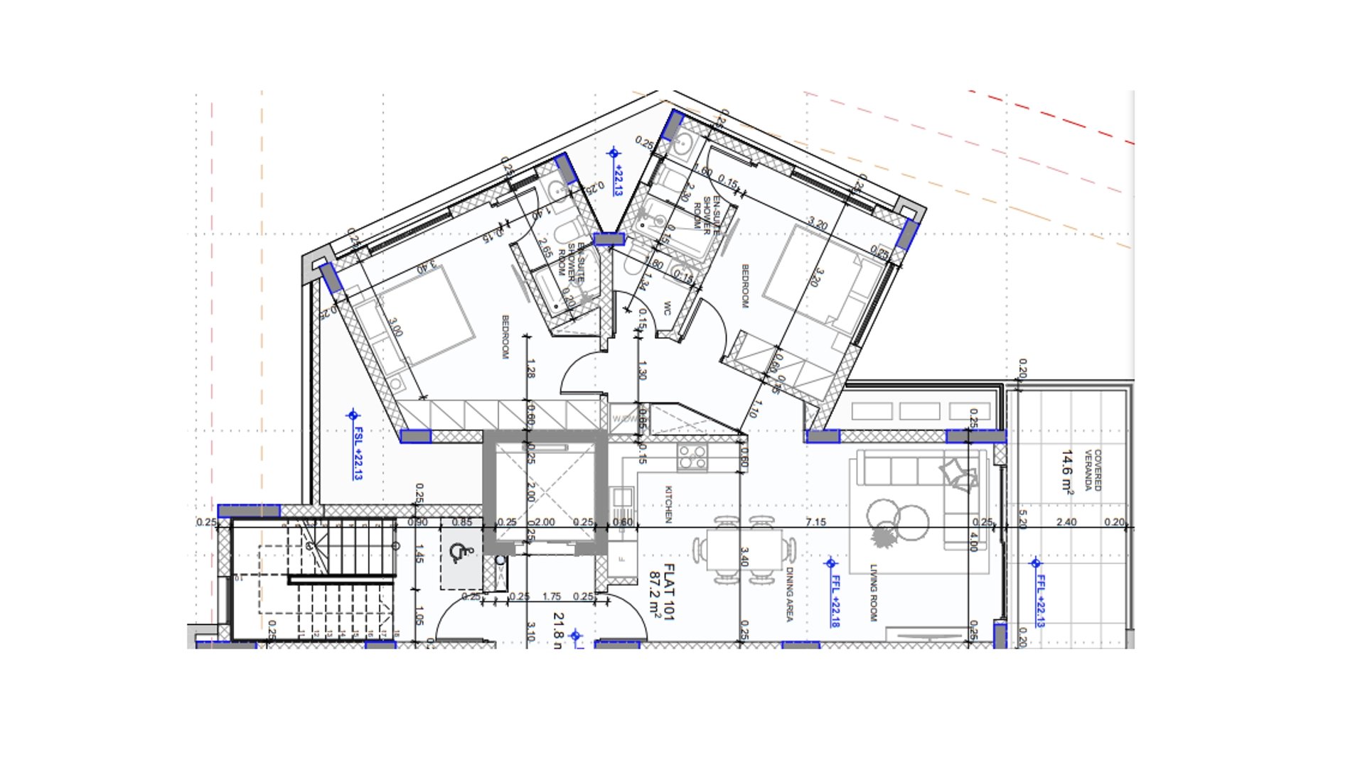 2 bedrooms Apartment in Larnaca, Larnaka, Cyprus No. 26548