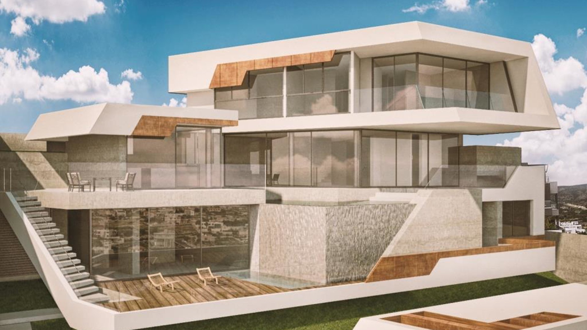 5 chambres Villa à Agios Athanasios, Limassol, Chypre No. 26109