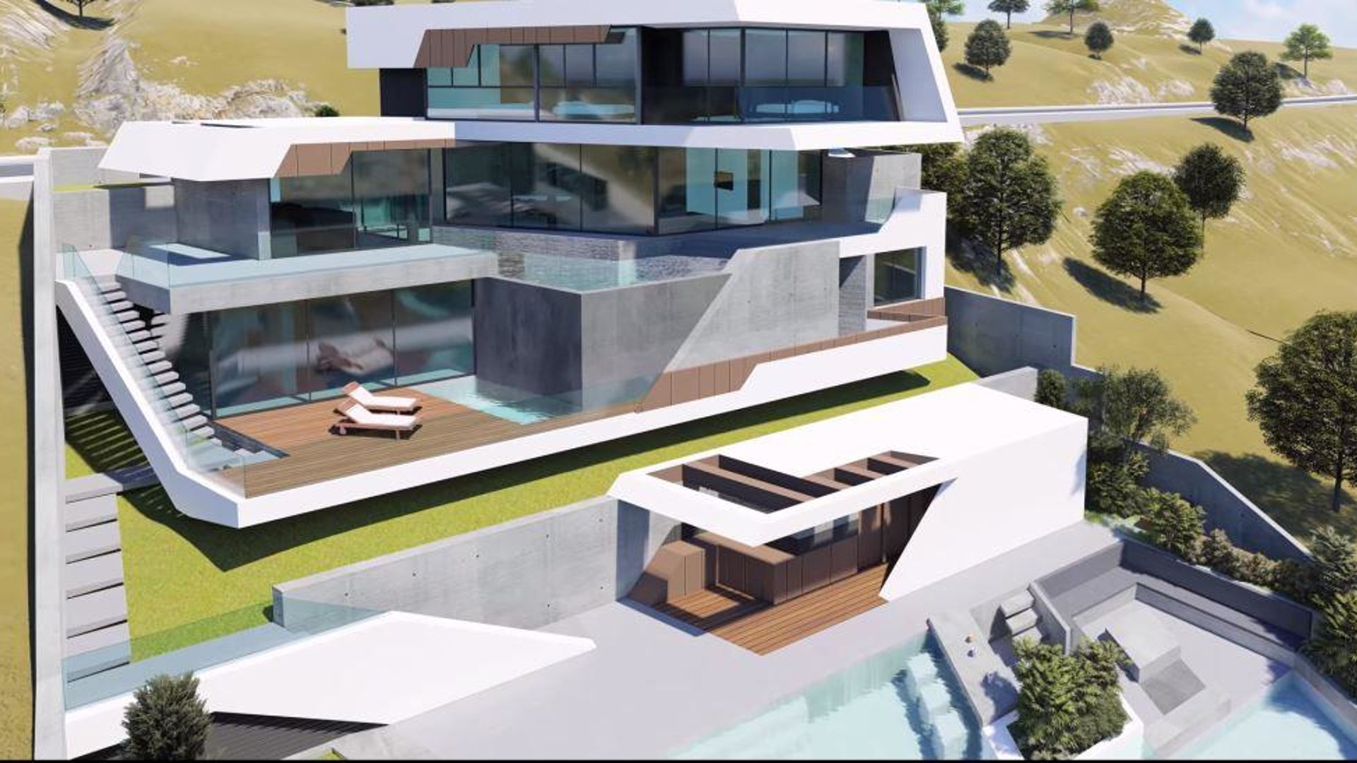 5 chambres Villa à Agios Athanasios, Limassol, Chypre No. 26109