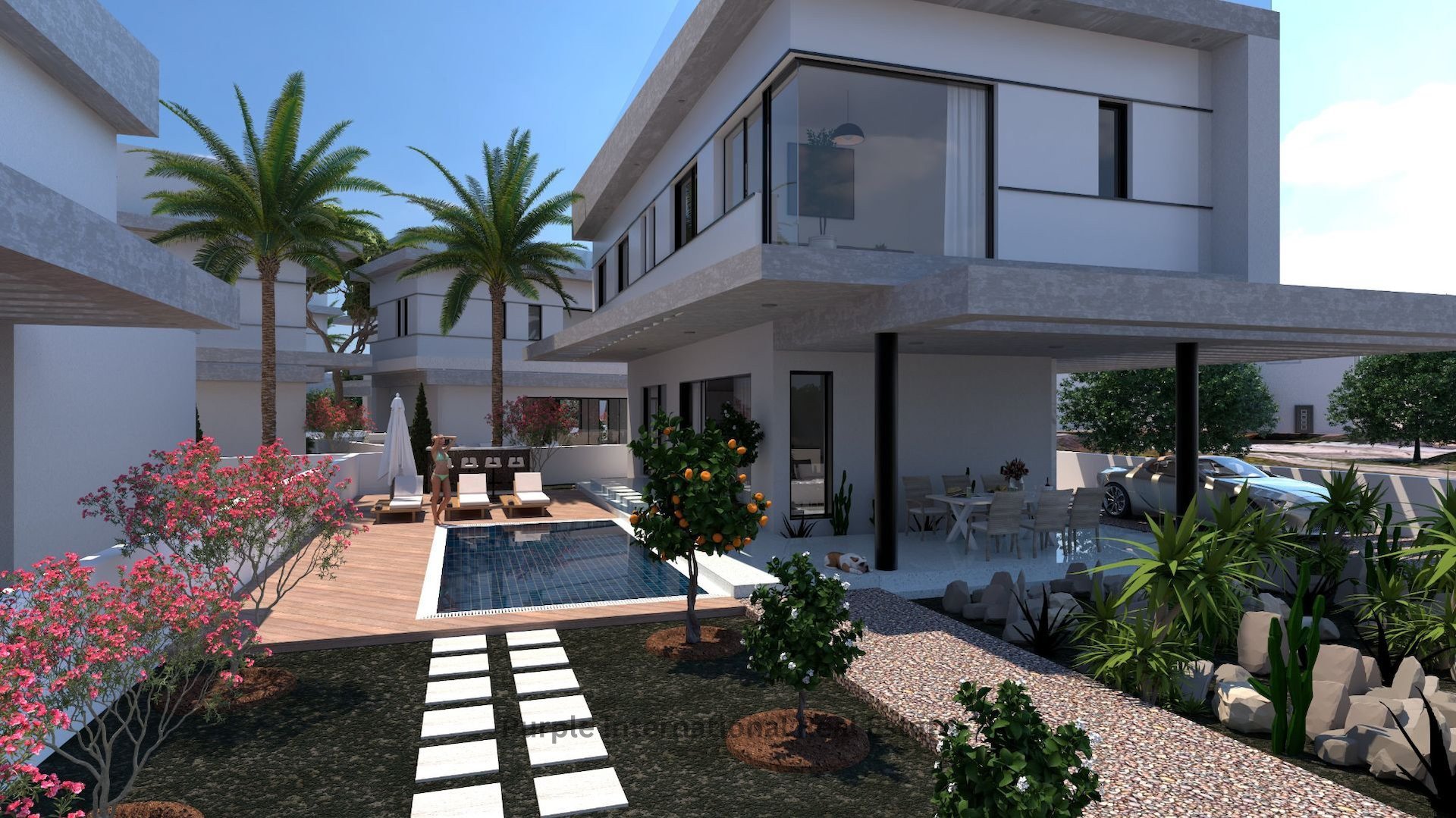 3 chambres Villa à Paralimni, Ammochostos, Chypre No. 35639