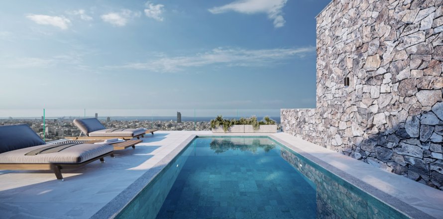 3 bedrooms Penthouse in Agios Athanasios, Limassol,  No. 46377