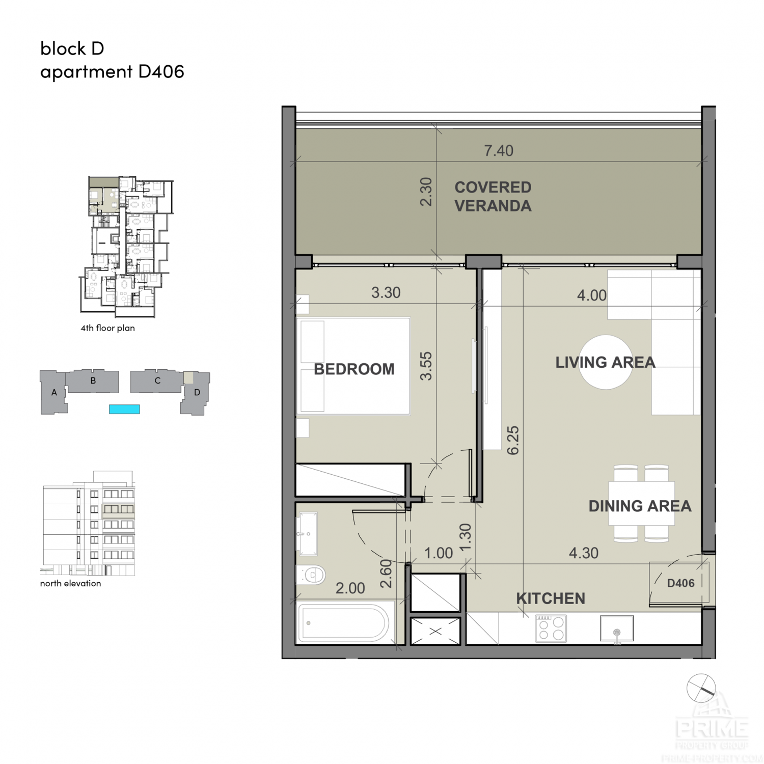 1 chambre Appartement à Limassol, Chypre No. 26946