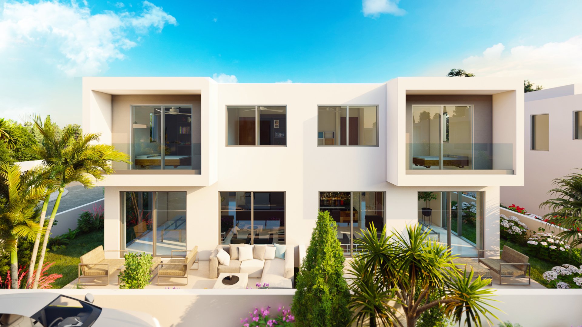 3 dormitorios Dúplex en Mandria, Paphos, Chipre No. 27223