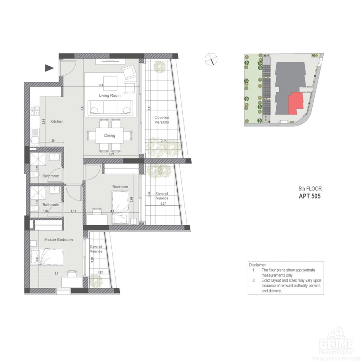 2 dormitorios Apartamento en Strovolos, Nicosia, Chipre No. 26237