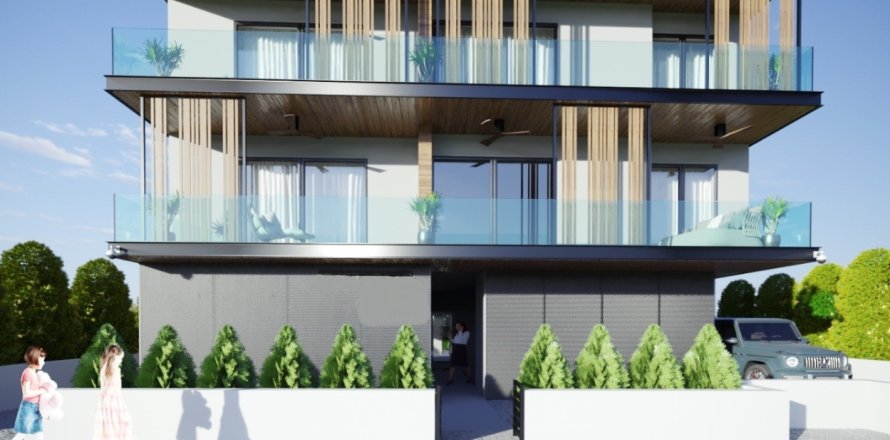 Квартира с 2 спальнями в Като Полемидия, Лимасол,  № 47314