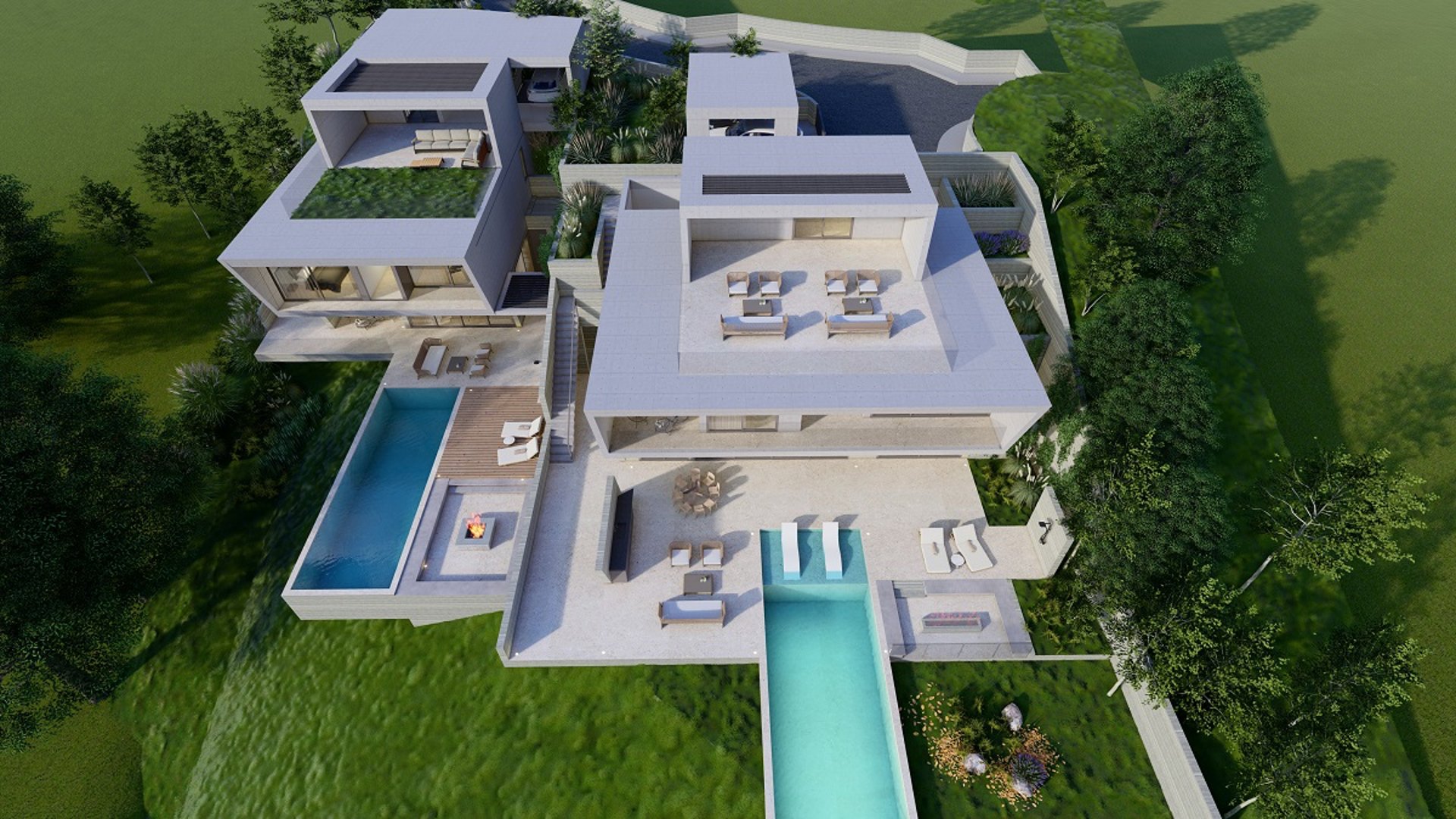 4 chambres Villa à Tala, Paphos, Chypre No. 29442