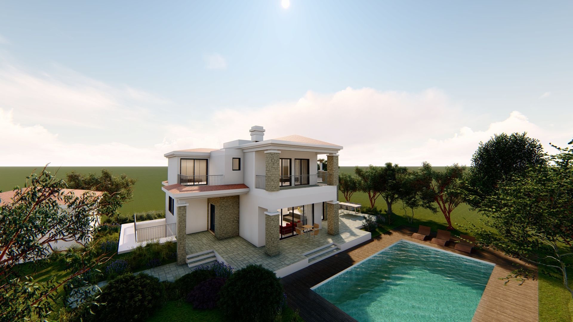 APHRODITE GARDENS VILLA en Paphos, Chipre No. 5700