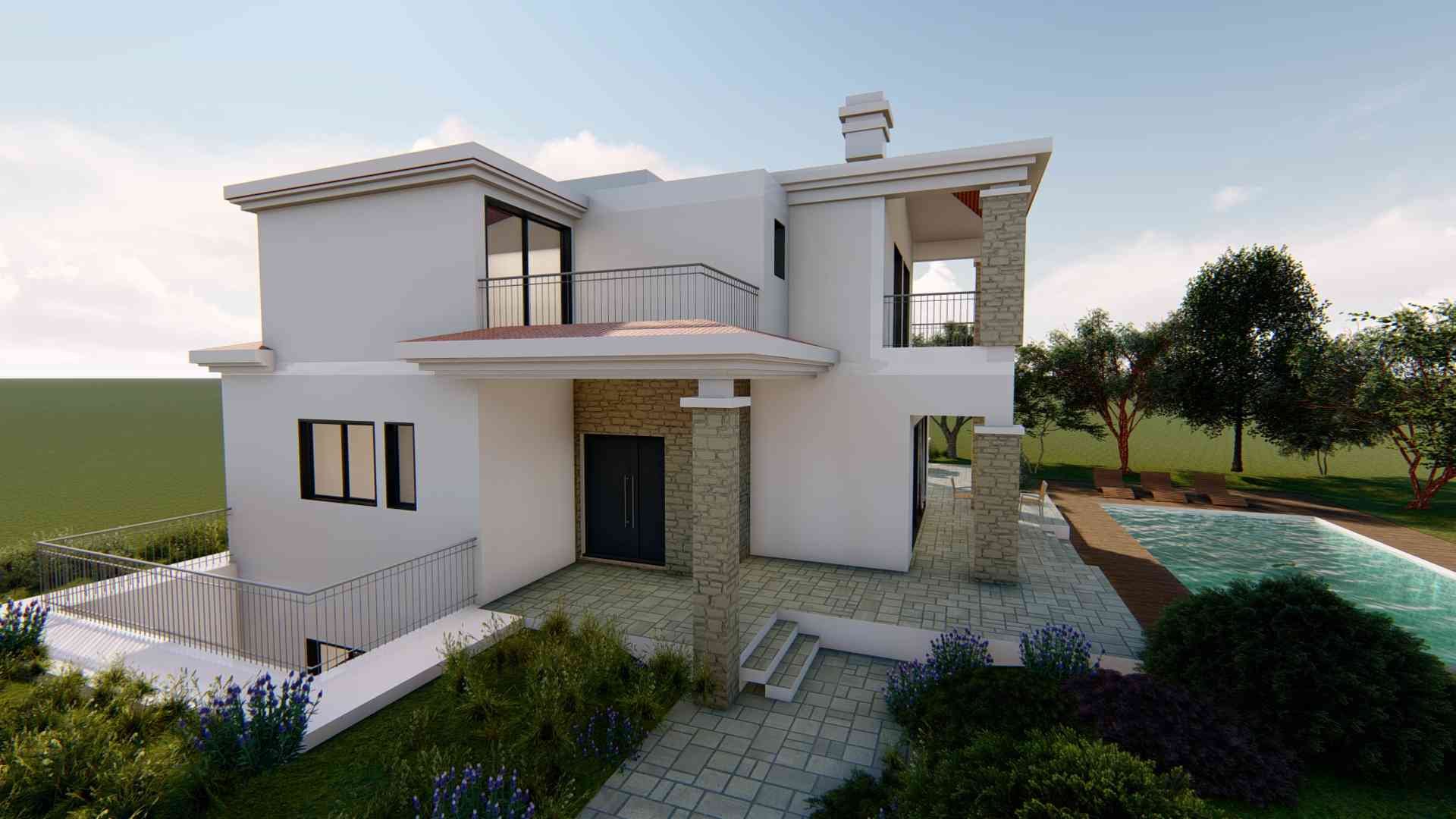 APHRODITE GARDENS VILLA en Paphos, Chipre No. 5700