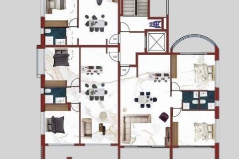 Квартира с 3 спальнями в Агиос Теодорос, Ларнака,  № 40488 10