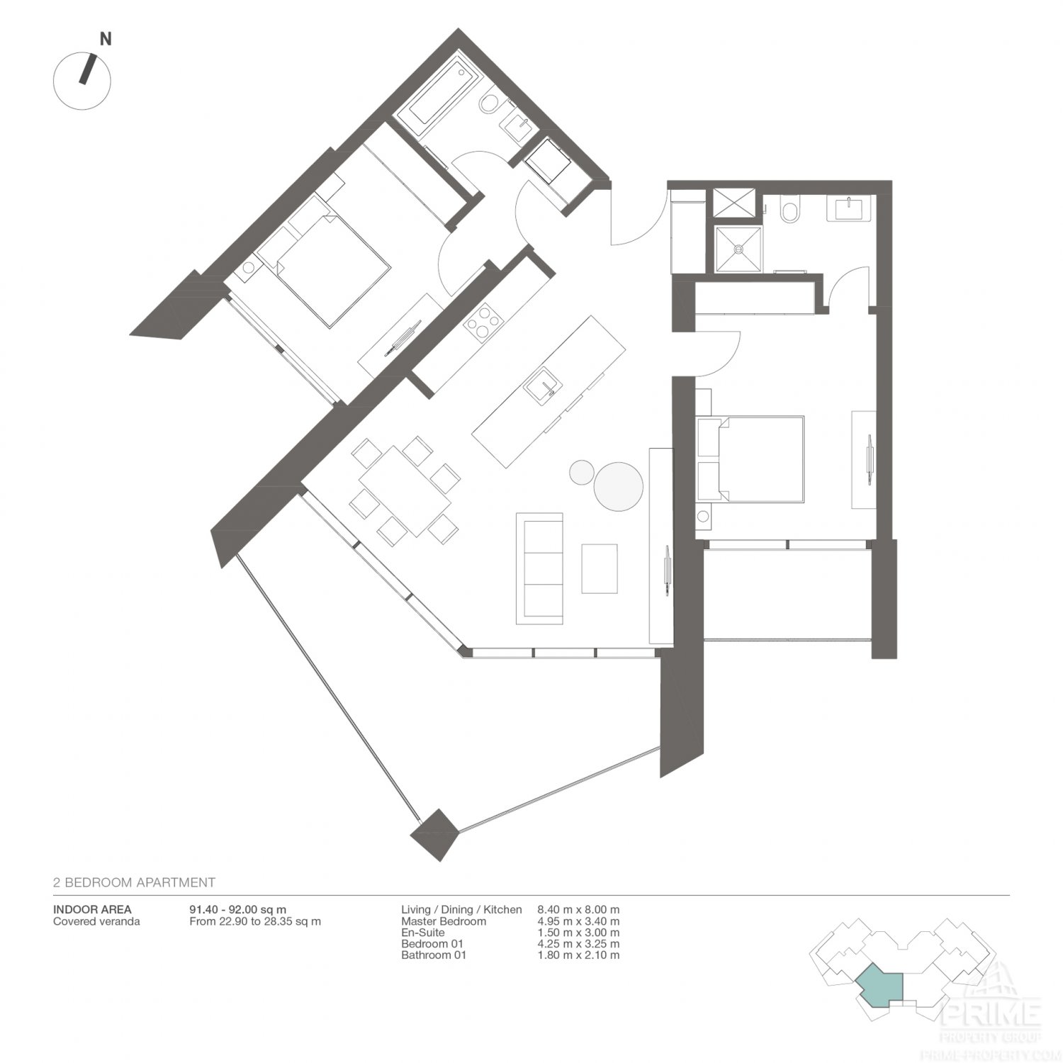 2 bedrooms Apartment in Potamos tis Germasogeias, Germasogeia, Limassol, Cyprus No. 30836