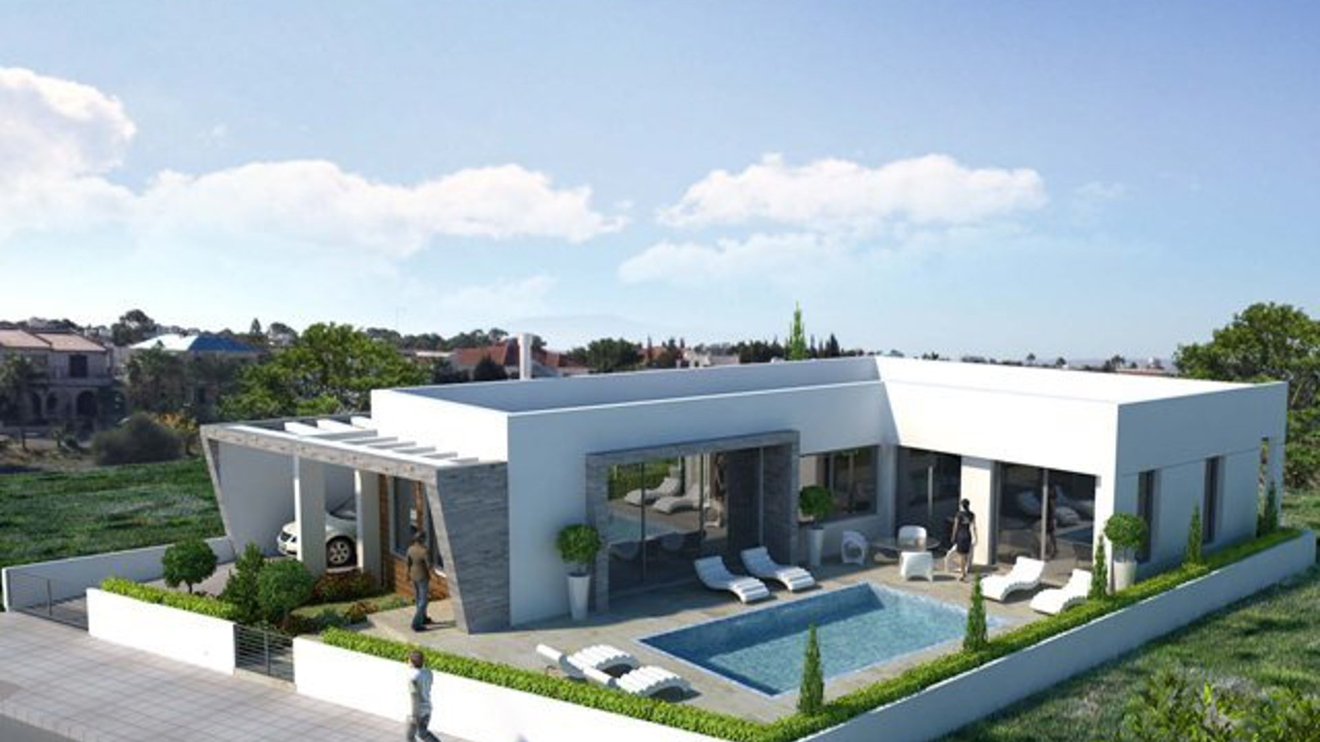 3 chambres Bungalow à Larnaca, Larnaka, Chypre No. 25664
