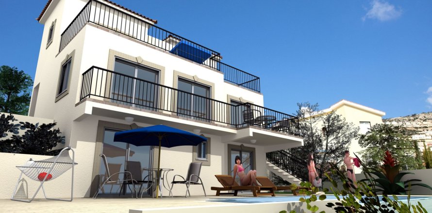 4 chambres Villa à Pegeia, Paphos,  No. 43863