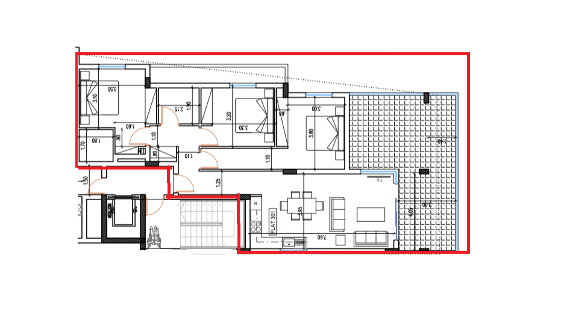 3 chambres Appartement à Aradippou, Larnaka, Chypre No. 27258