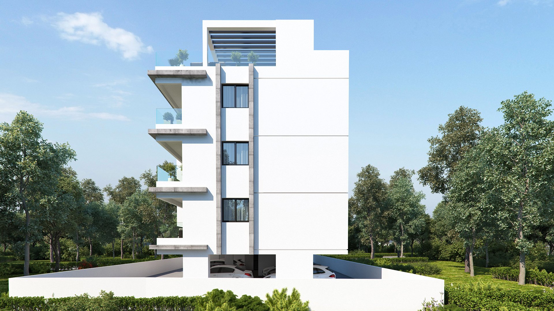 2 bedrooms Penthouse in Aradippou, Larnaka, Cyprus No. 26653