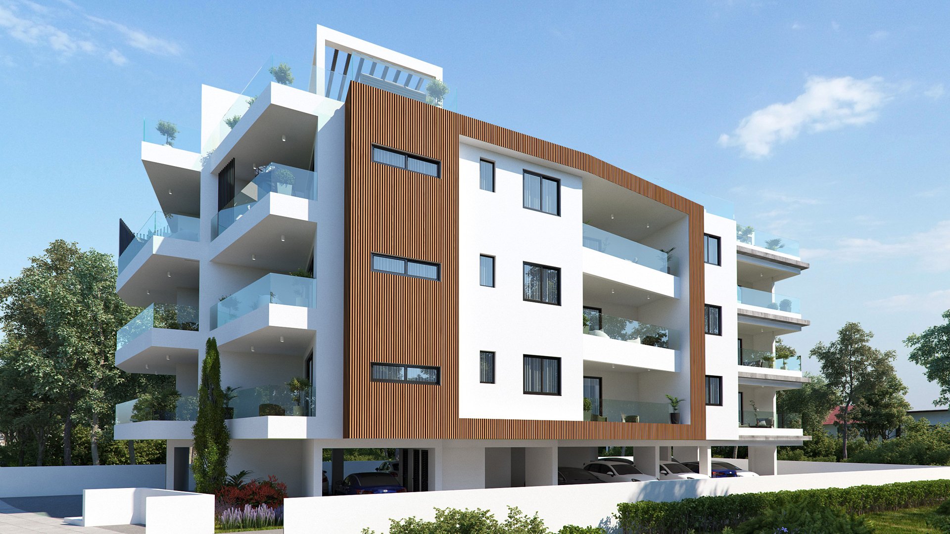 2 bedrooms Penthouse in Aradippou, Larnaka, Cyprus No. 26653