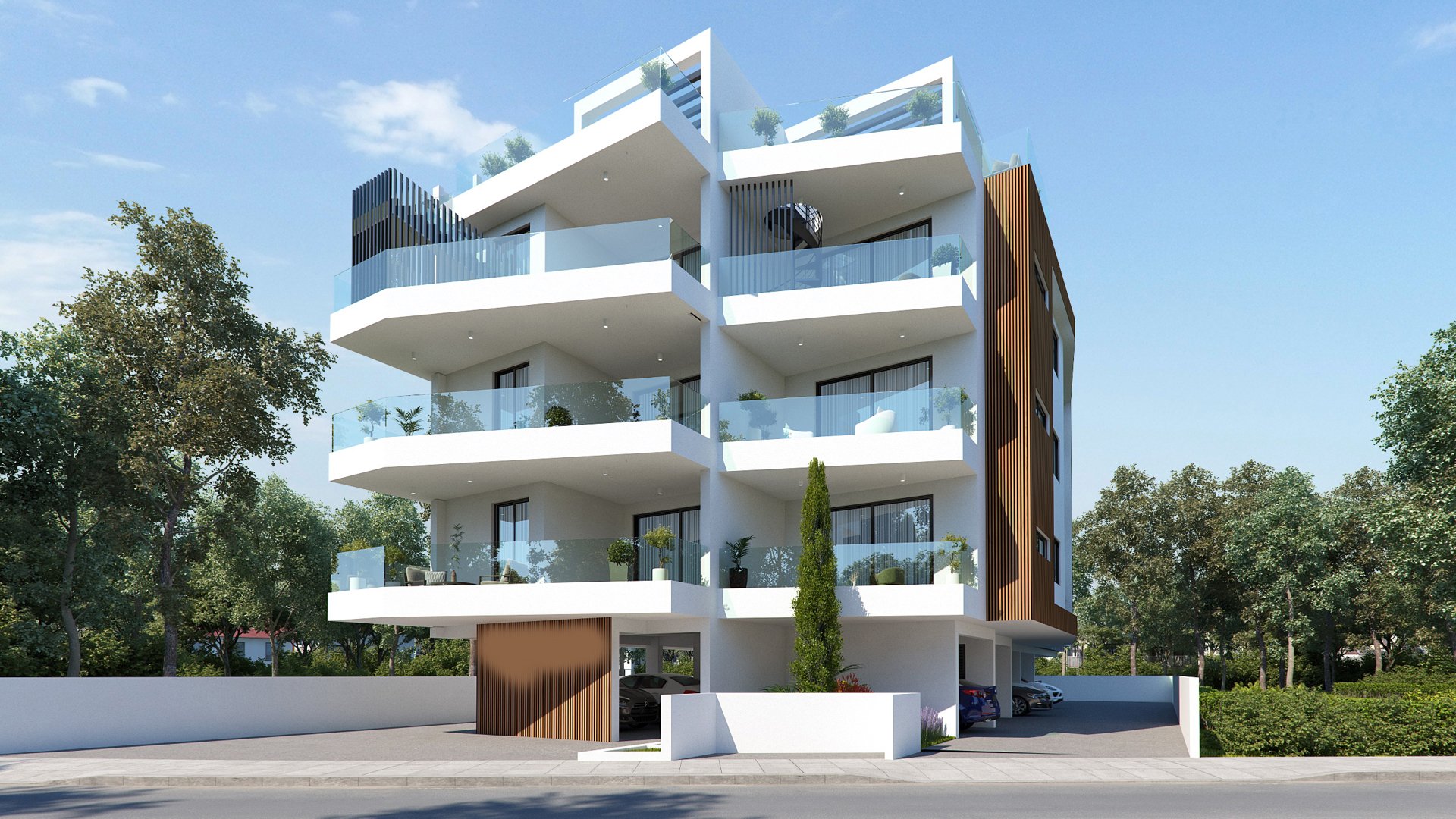 2 bedrooms Penthouse in Aradippou, Larnaka, Cyprus No. 26653