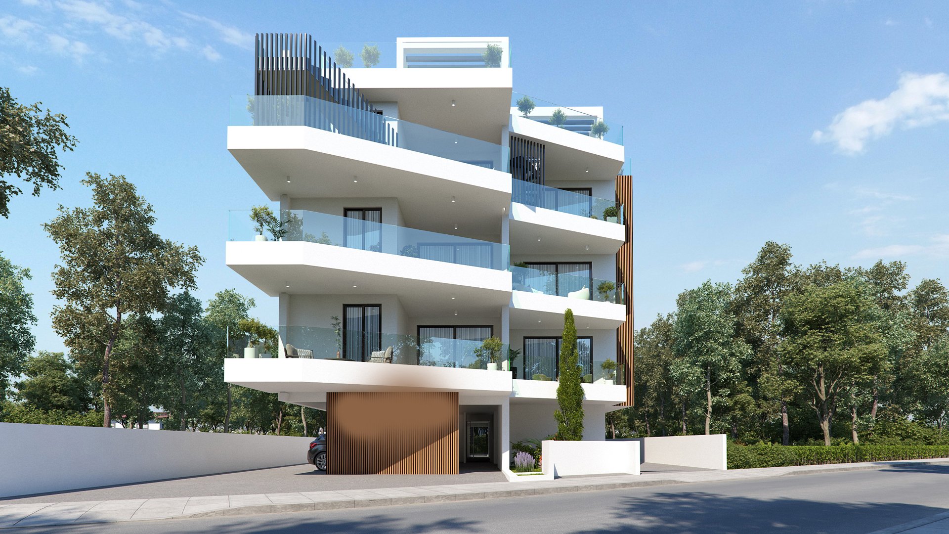 2 bedrooms Penthouse in Aradippou, Larnaka, Cyprus No. 26653